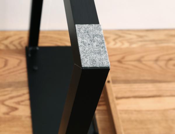 オーク無垢材のテーブル・ベンチ＋レザー調チェアのヴィンテージ 